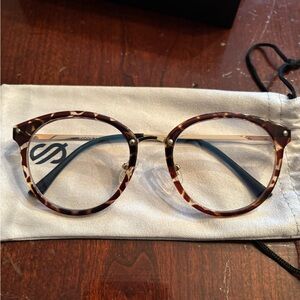 SOJOS Tortoiseshell Blue Light Glasses